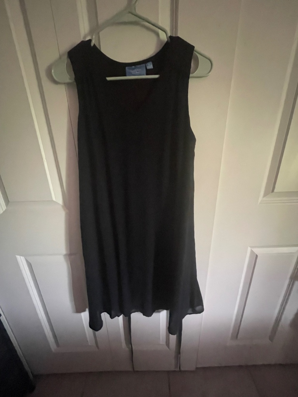 Vera Wang Navy Blue and Black Womens dress